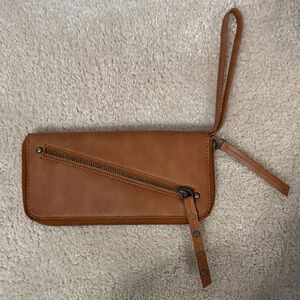 Free People Brown Leather Wallet